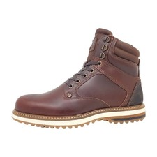 Bullboxer  Herrenschuhe Stiefel Warmfutter Schnürstiefel Braun Freizeit