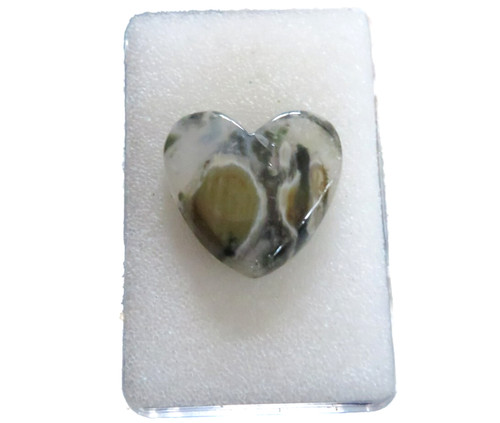Ozean jaspis herz cabochon - jaspis,