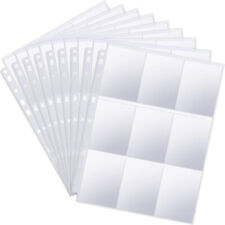 50 Seiten Sammelkarten Hüllen