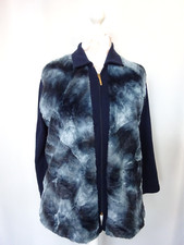 Jacke Pelz Stil Chinchilla