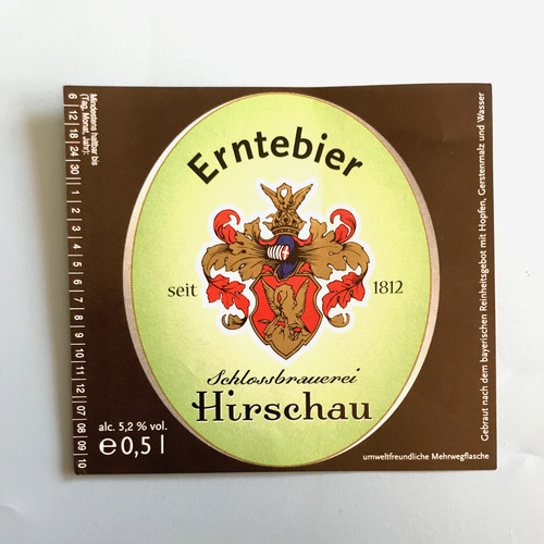 Altes bieretikett dorfner - bieretikett,