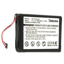 Akku-King Akku für Garmin Nüvi 2360LMT, 2360LT, 2370LT, 2598 LMTHD, 361-00035-02