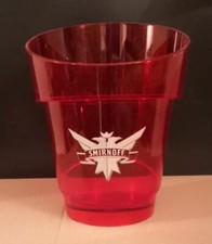 Smirnoff Vodka Kühler, Flaschenkühler, Eiskühler, rot, Gastro, Party