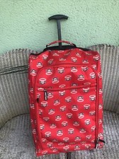 Original paul frank koffer Teleskopgriff affe rot Reisetasche Trolley Handgepäck