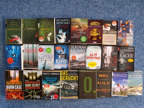 Bücherpaket krimis - 25, /
