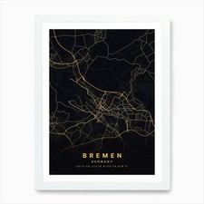 Bremen Deutschland Schwarz und