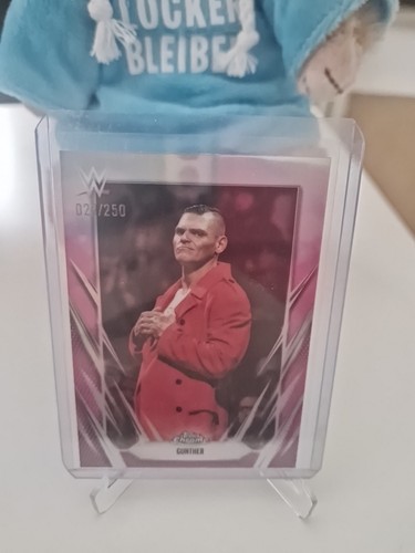 2026 topps chrome wwe gunther - chrome,