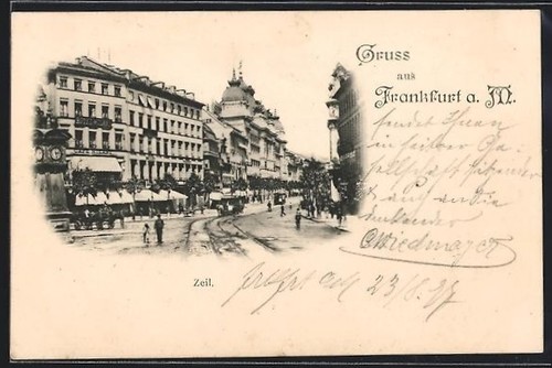 Frankfurt zeil mit - zeil,