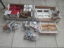 Schleich riesige Sammlung mit Reitplatz, Autos. Tieren, Figuren