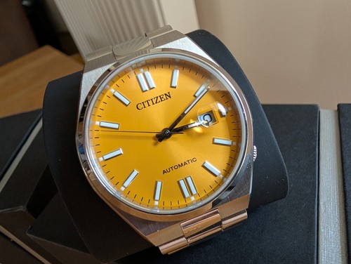 Citizen tsuyosa gelb automatik - citizen,