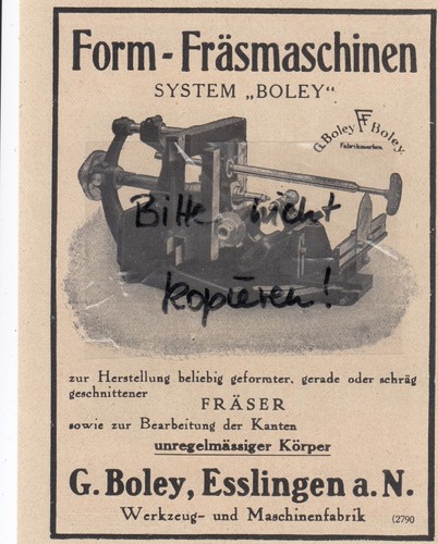 Esslingen werbung 1917 - esslingen,, 1917,
