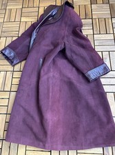 Langer Wildledermantel –