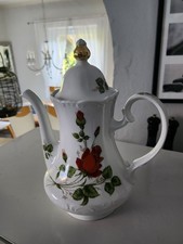 Kaffeekanne Winterling Röslau Porzellan Rosendekor