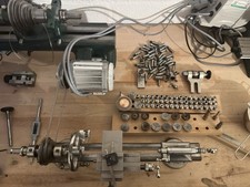 Boley WW Wange Uhrmacher Drehbank mit Zubehör