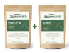 2000g Zeolith - Bentonit Pulver entgiften ohne Zusatzstoffe
