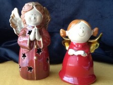 2  Keramik Engel Engelchen