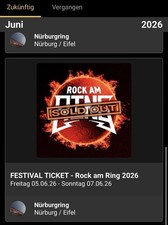 Rock Am Ring Festival Ticket