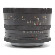 Objektiv Weitwinkel Edixa Westromat Isco Göttingen 50mm 1.9 M42 Anschluss 