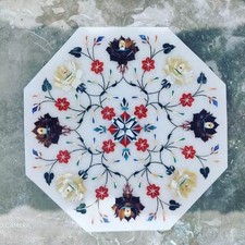 15 Zoll Antik Weiß Marmor