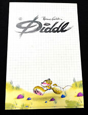 Diddl Block A5 mit 1 Blatt 1299.012 Tiger-Diddl in der Wüste