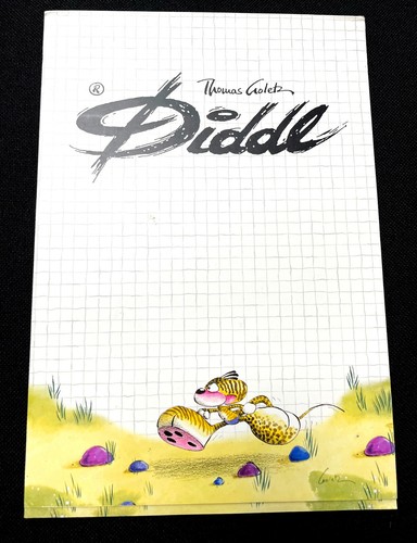 Diddl block mit blatt - mit,
