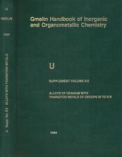 U Uranium - Supplement Volume B 3 - Gmelin Handbook of Inorganic Chemistry