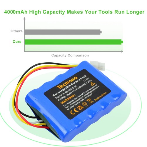 4000mah ion akku für - 18.5v, li-ion