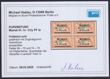 Memel 31 Iy mit PF Ia ** im