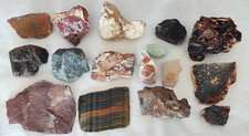 16 alte Mineralien als Konvolut -Kenner wissen mehr- ca 2kg (Nr.59)