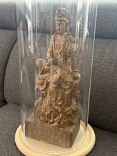Buddha aus Holz. Ca 1950 , 33cm hoch und Handgeschnitzt Auswanderungspreis