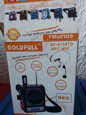 Portable Radio Player Marke Goldfull