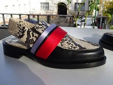 DOROTHEE SCHUMACHER Damen Schuhe Sandalen Schlangen Leder Italy Gr.38,5 f.Neuw