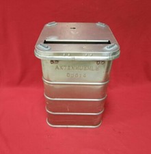 Akten Box Alu Kiste Koffer Box Aluminium Staubox Staufach