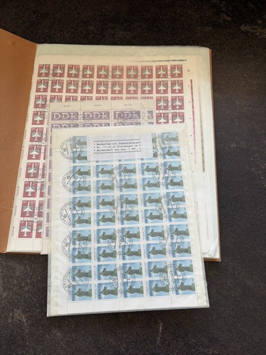 Alte briefmarken ddr - ddr, ca.