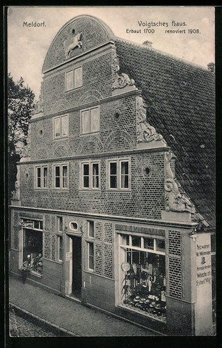 Meldorf teilansicht mit - meldorf,,