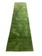 Unikat Handgeknüpft Orientteppich Läufer Gabbeh Lori 305X82cm Carpet Rug