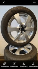 Ein GebrauchterKomplettsatzContinentalWinterreifen inkl. 17" Ronal Alufelgen