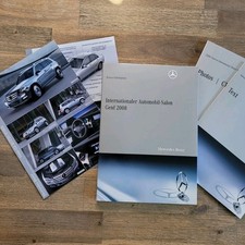 Mercedes SL 500/350 R231/CLS C219/SLK/CLC Genf '08 Pressemappe/Prospekt/presskit