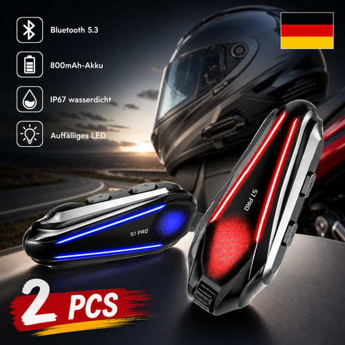 Motorrad helm headset - helm,