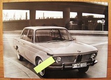Pressefoto BMW 1500 Typ 115 1962-64 press photo Werksfoto brochure Prospekt Foto
