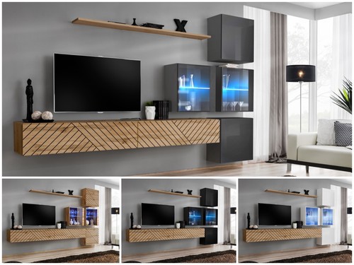 Anbauwand wohnwand switch - anbauwand,