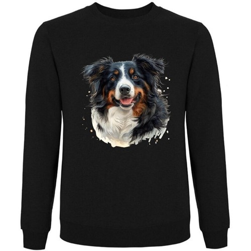 Sweatshirt schwarz border - sweatshirt,