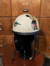 Vintage Halbschalen Motorrdad