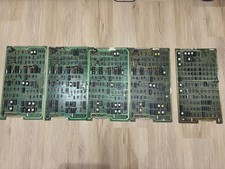 Set of 5  - Pole Position Arcade PCBs - Original Atari - For parts or repair!