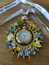 Blaue Funken Köln . 2022 mit Taschenuhr  . Seltener Faschingsorden. 