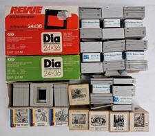 Dia Wechselrahmen & Rollfilme, ORWO, Pentacon, Revue, Formaplast, E.W. Magdeburg