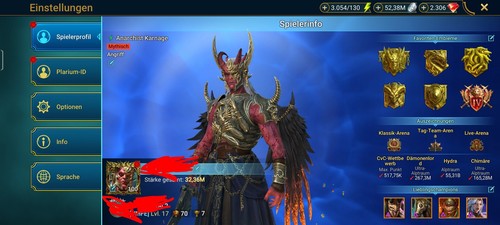 Top lvl 100 account - top,