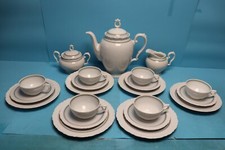 ALTES KAFFEESERVICE FÜR 6 PERSONEN  ALTES KAHLA PORZELLAN