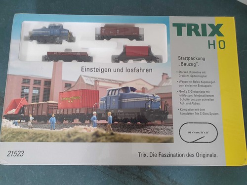 Trix startpackung bauzug - h0,