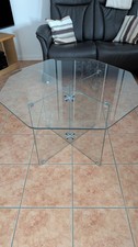 Couchtisch Glas 90x90x58 cm (LxBxH)